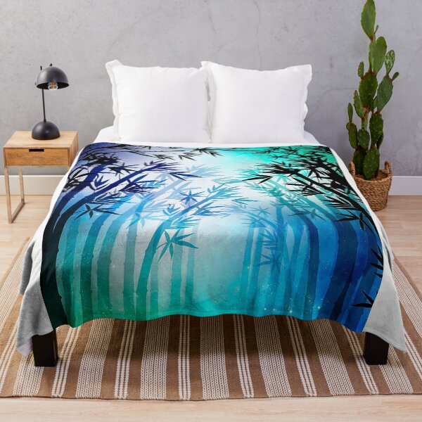 Item preview, Polar night in the bamboo forest designed and sold by EgorBratkin.