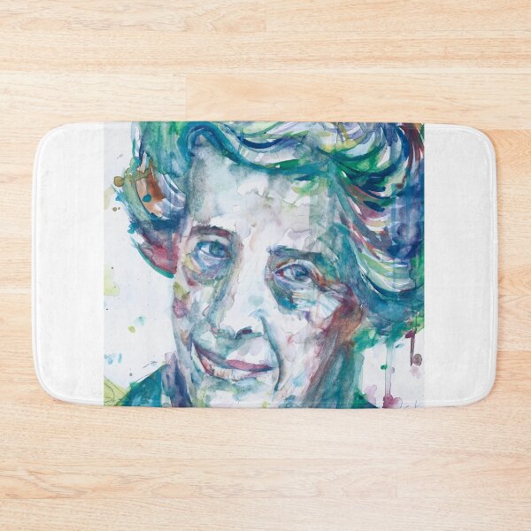 Item preview, HANNAH ARENDT watercolor portrait designed and sold by lautir.