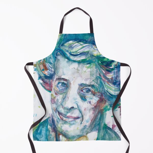 Item preview, HANNAH ARENDT watercolor portrait designed and sold by lautir.