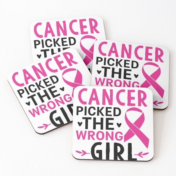 Item preview, Cancer Picked The Wrong Girl designed and sold by Mesyo.