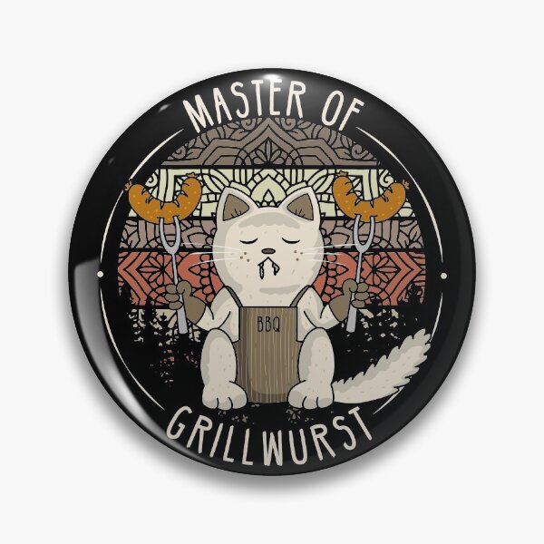 Item preview, Cat Master of Grillwurst designed and sold by catsandmore.