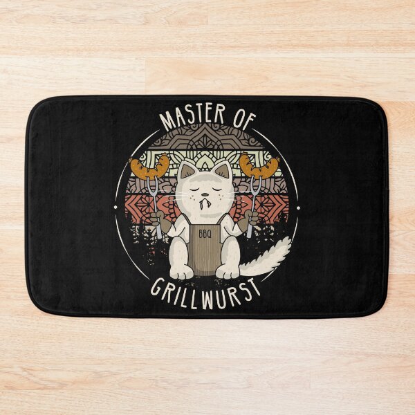 Item preview, Cat Master of Grillwurst designed and sold by catsandmore.