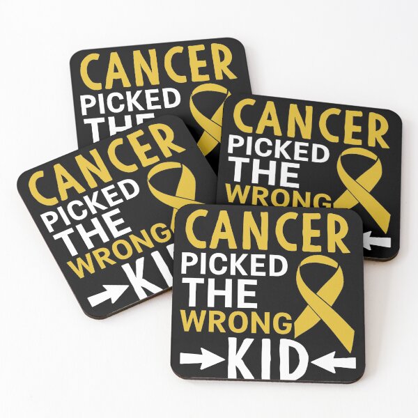 Item preview, Cancer Picked The Wrong Kid designed and sold by Mesyo.