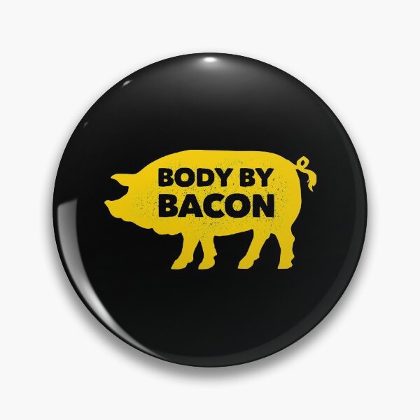 Item preview, Body By Bacon - Yellow designed and sold by ArqDezines.