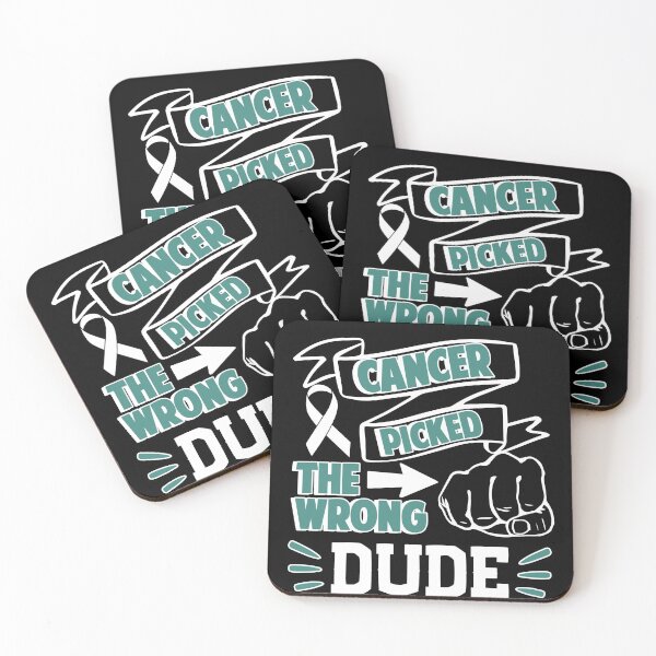 Item preview, Cancer Picked The Wrong Dude designed and sold by Mesyo.