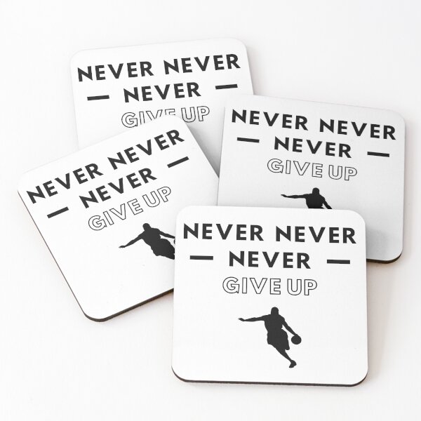 Item preview, Basketball: Never never never give up designed and sold by TheGreenGoat.