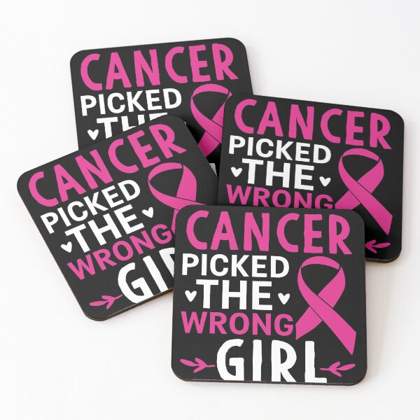 Item preview, Cancer Picked The Wrong Girl designed and sold by Mesyo.