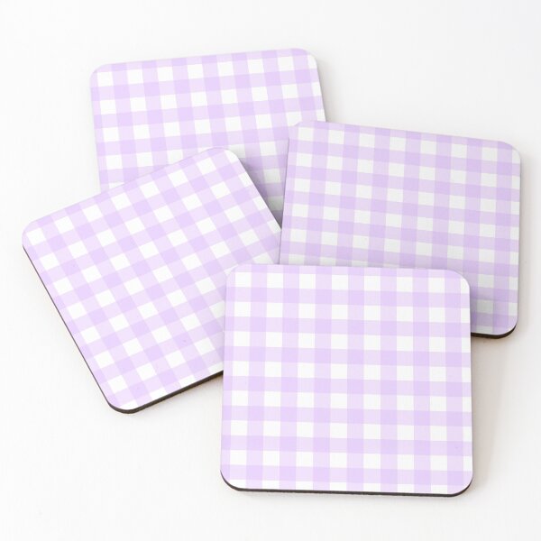 Item preview, Light Violet Gingham Pattern designed and sold by wtwgrace.