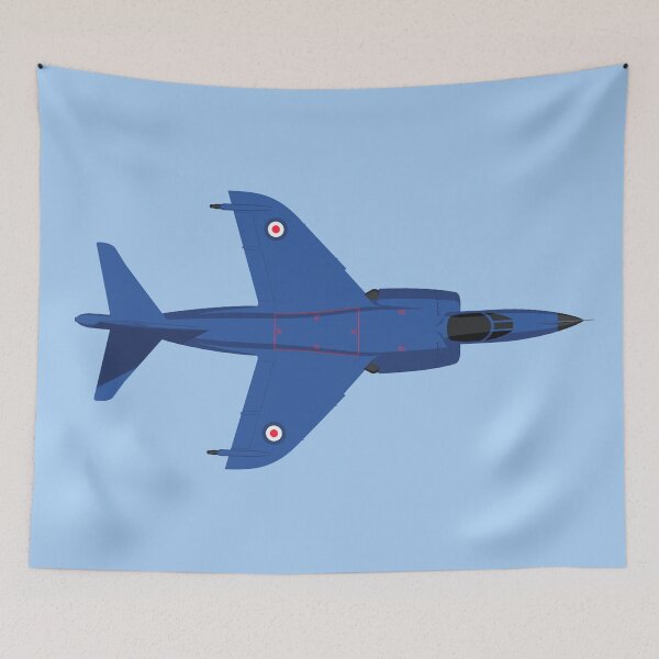 Item preview, Sea Harrier Jet Aircraft - Blue designed and sold by VoodooCircus.