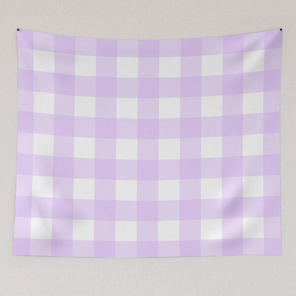 Item preview, Light Violet Gingham Pattern designed and sold by wtwgrace.