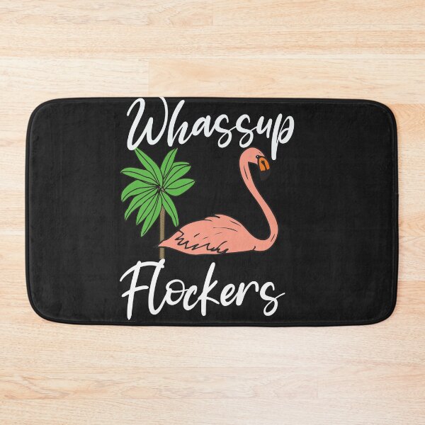 Item preview,   Funny Flamingo T shirt Whassup Flockers Art | Cool Pink Flamingo Flock Art Gift designed and sold by unique things.