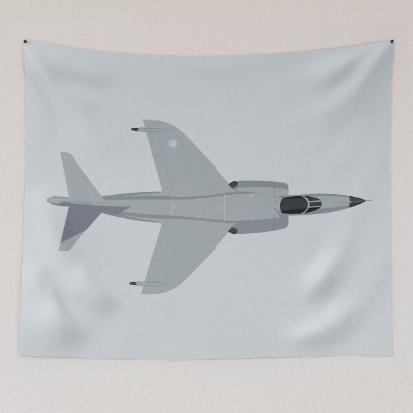 Item preview, Sea Harrier Jet Aircraft - Light Grey designed and sold by VoodooCircus.