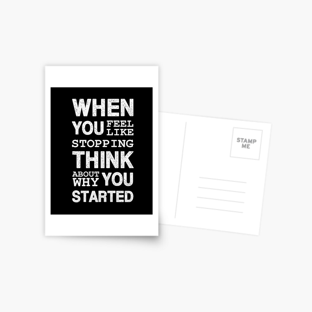 Inspirational quotes Greeting Card