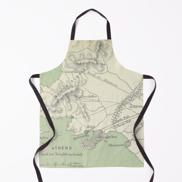 Item preview, Ancient Athens Map Hellas world designed and sold by ClassicalGreece.