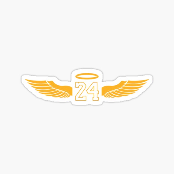 Lakers 24 Stickers for Sale