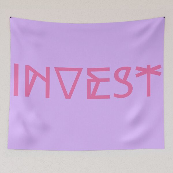Item preview,  Invest / geometric pattern designed and sold by FourNuns.