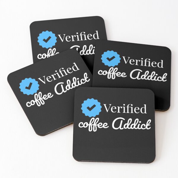Item preview, Verified Coffee addict designed and sold by Store Artilia.