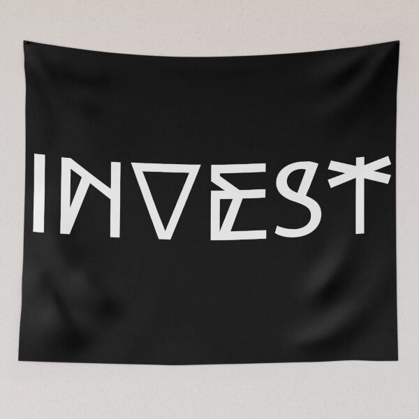 Item preview,  Invest / geometric pattern designed and sold by FourNuns.