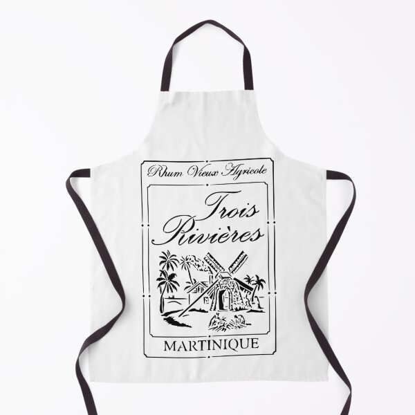 Item preview, Rum logo Trois Rivières Martinique black and white designed and sold by DamsBX.