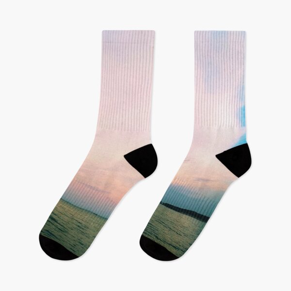 Item preview, Wonderful tender colors in the sky over the Black Sea at sunset  designed and sold by helenkaiy.
