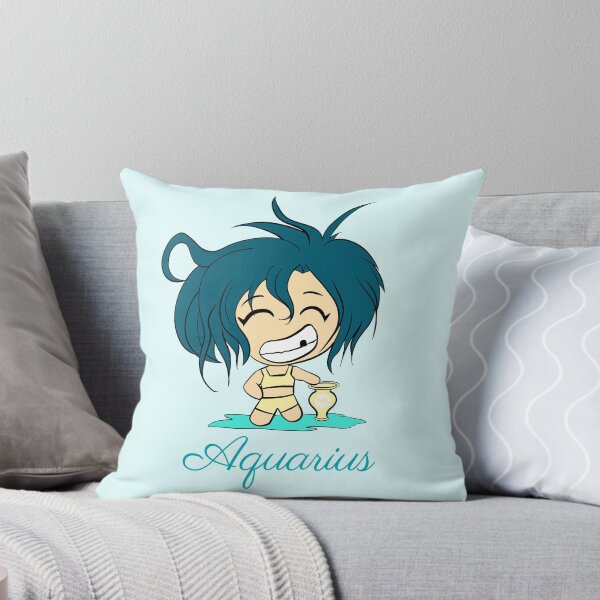 Item preview, Aquarius Chibi - Zodiac January 21st to February 20th designed and sold by TnKconcepts.