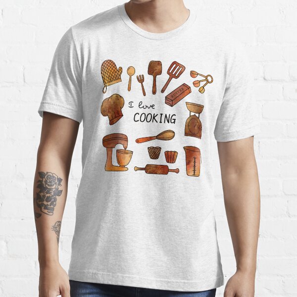 "I love cooking doodle" Tshirt for Sale by AuraE Redbubble doodle