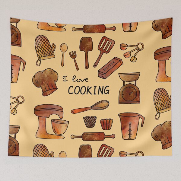 Item preview, I love cooking doodle designed and sold by Aura-E.