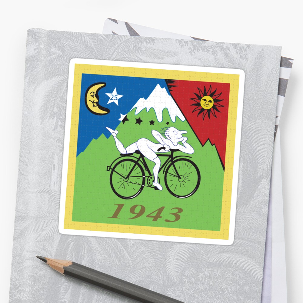 "Discovery of LSD" Stickers by eldar | Redbubble