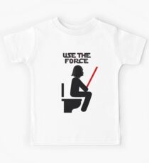 Use the Force - constipated Kids Tee