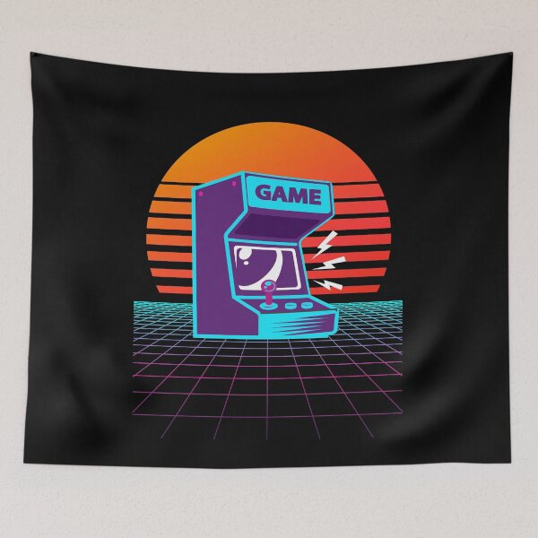 Item preview, Arcade Machine Synthwave designed and sold by MaiZephyr.