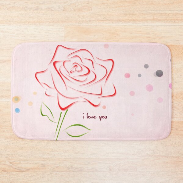 Item preview, love rose designed and sold by 42youbest.