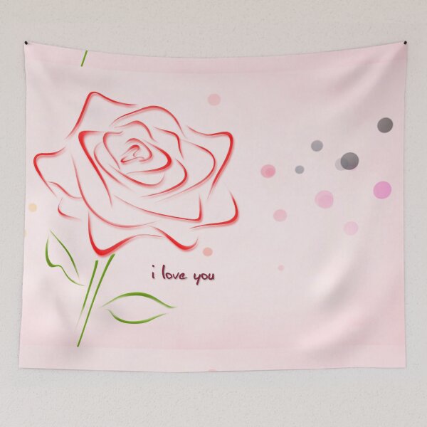 Item preview, love rose designed and sold by 42youbest.