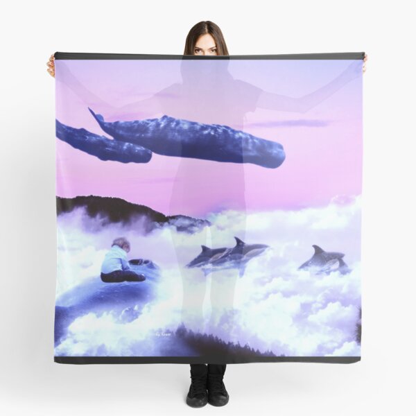 Migration des baleines Foulard