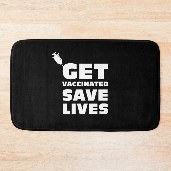 Item preview, Get vaccinated, save lives designed and sold by Jamiecsmith1986.
