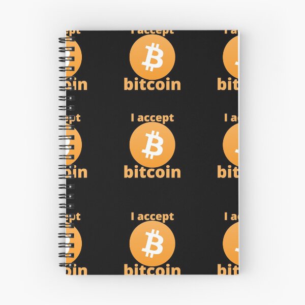 Item preview,  I Accept Bitcoin Pattern designed and sold by Scubaloppy.