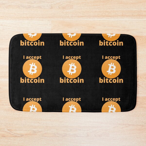 Item preview,  I Accept Bitcoin Pattern designed and sold by Scubaloppy.