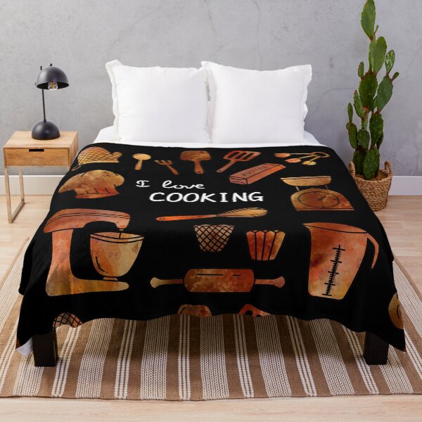 Item preview, I love cooking doodle black designed and sold by Aura-E.