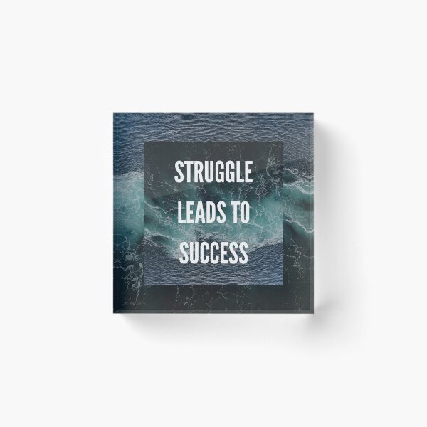 Item preview, Struggle Leads To Success designed and sold by Kriti Rastogi.