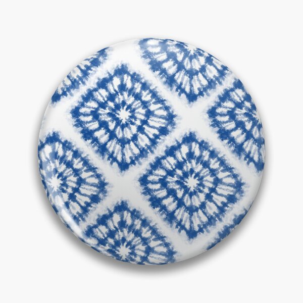 Item preview, Shibori Indigo and White Tie Dye Pattern designed and sold by thesnowwhyte.
