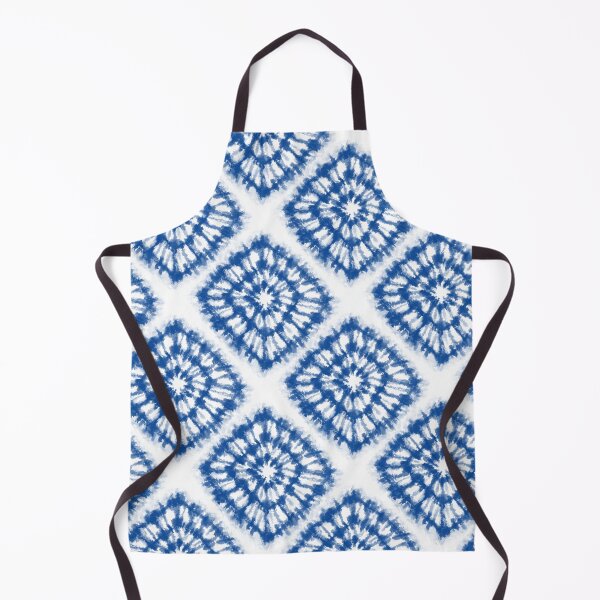 Item preview, Shibori Indigo and White Tie Dye Pattern designed and sold by thesnowwhyte.