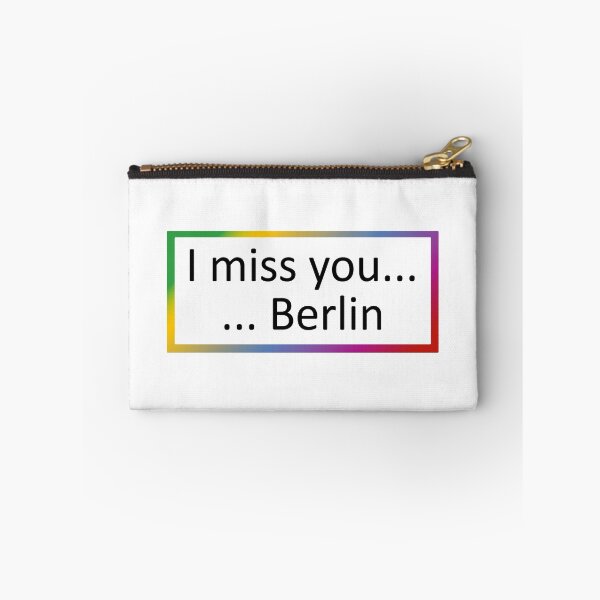Item preview, I miss you ... Berlin designed and sold by SmileMiau.