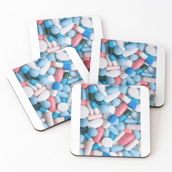 Item preview, Pattern Collage Of Pills designed and sold by Frightersy.