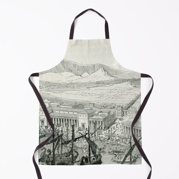 Item preview, Piraeus and the Long Wall of Ancient Greece designed and sold by ClassicalGreece.