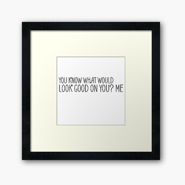 Funny Sexy Sex Humour Joke Cool Cute Framed Art Print