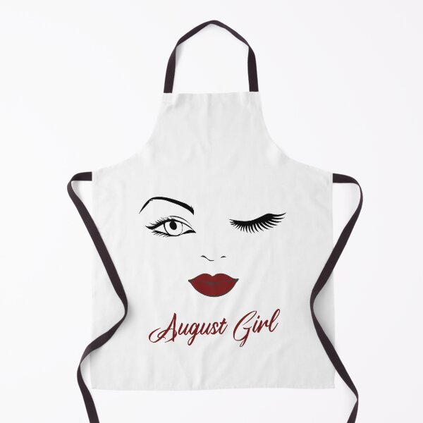Item preview, August Girl Eyes Red Lips Birthday Cute Winking Eye Born in August Gifts Ideas designed and sold by clothesy7.