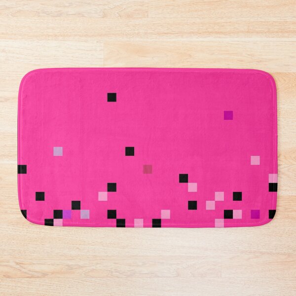 Item preview, Hex Code Pixel Art Color Block Pink #FF3399 designed and sold by ClickForMore.