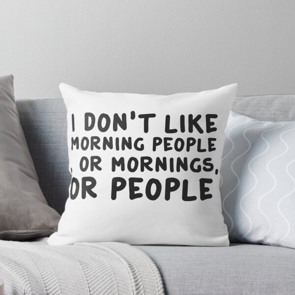 Item preview, Funny Morning People Coffee Humour  designed and sold by Sid3walk Art.