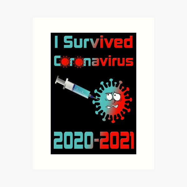 Item preview, I Survived Coronavirus 2021 Funny  designed and sold by Funny beagles.