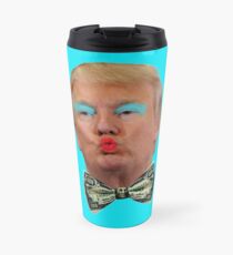 Trump Kissy Gesicht Thermobecher