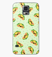 Happy Taco Pattern Case/Skin for Samsung Galaxy